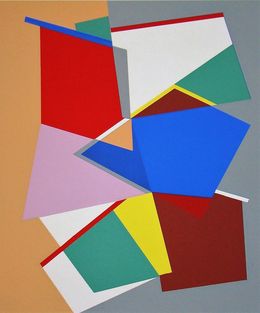 Untitled abstract composition, Cícero Dias