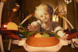 Baby and walker, David Carey