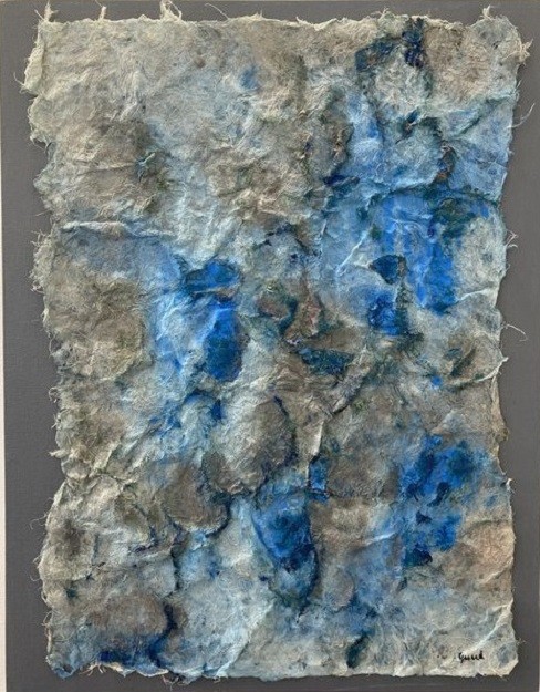 Cécile Girard, Paysage en bleu gris II Cécile Girard, Paysage en bleu gris II