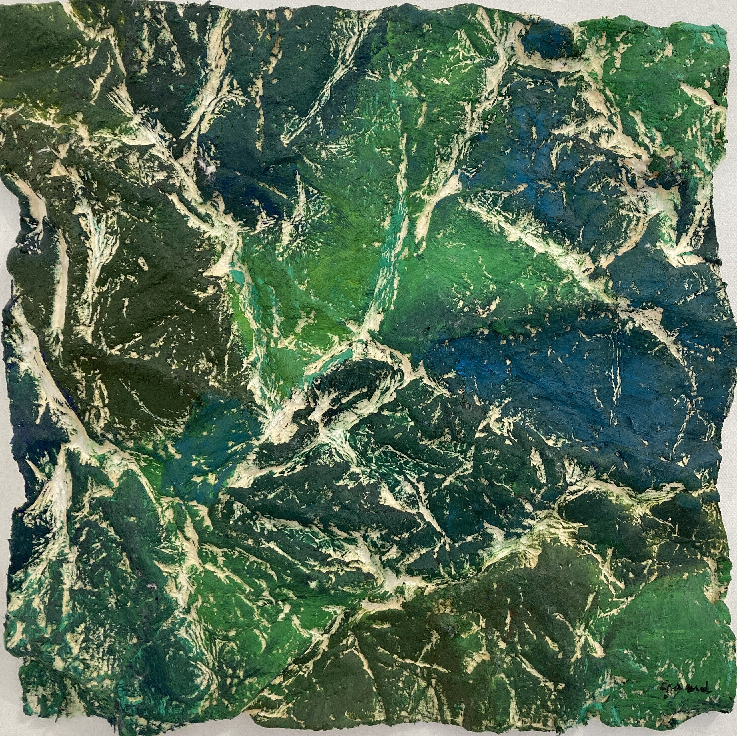 Cécile Girard, Composition en vert Cécile Girard, Composition en vert