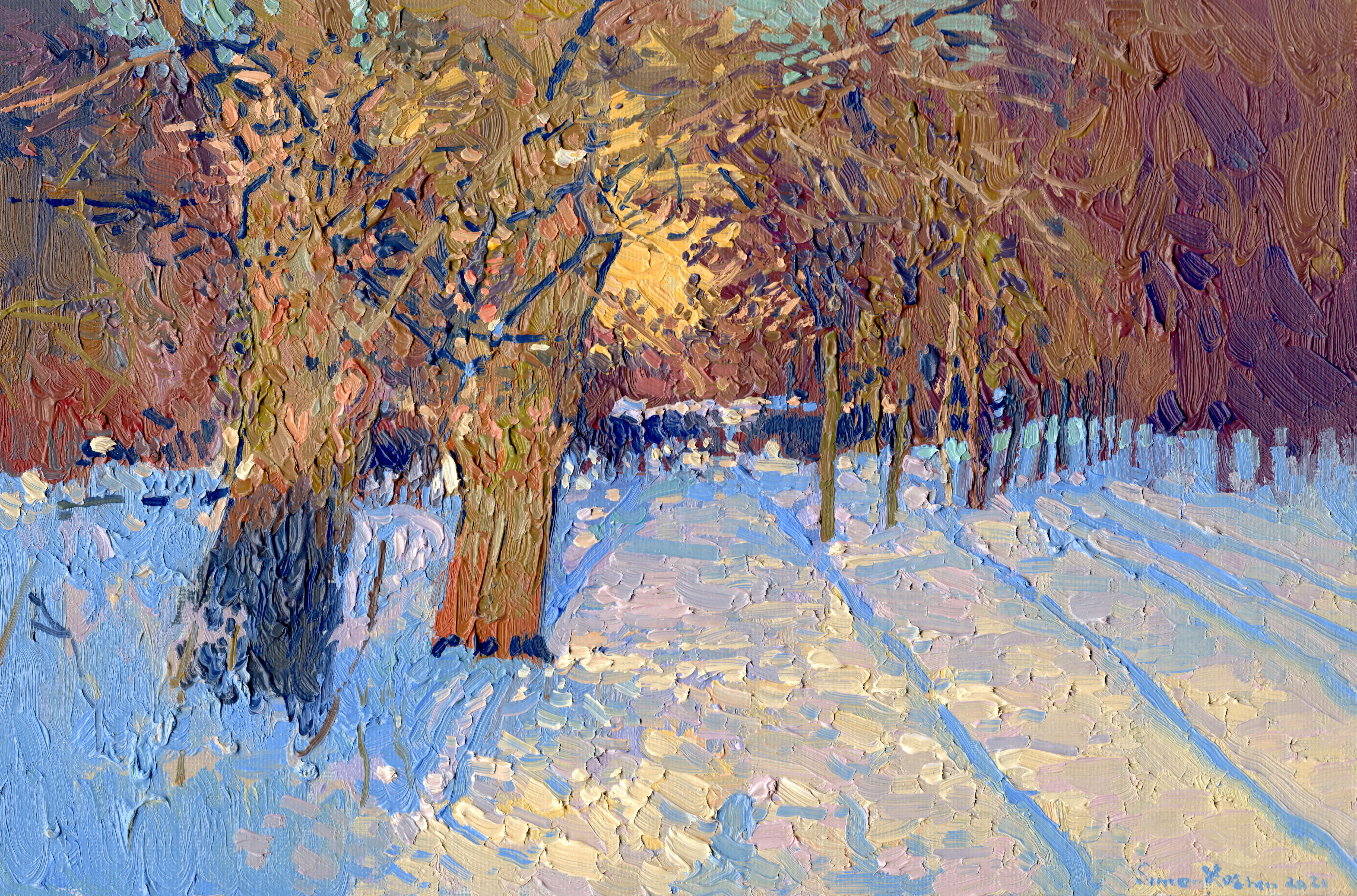 Simon Kozhin, Frost and sun Simon Kozhin, Frost and sun