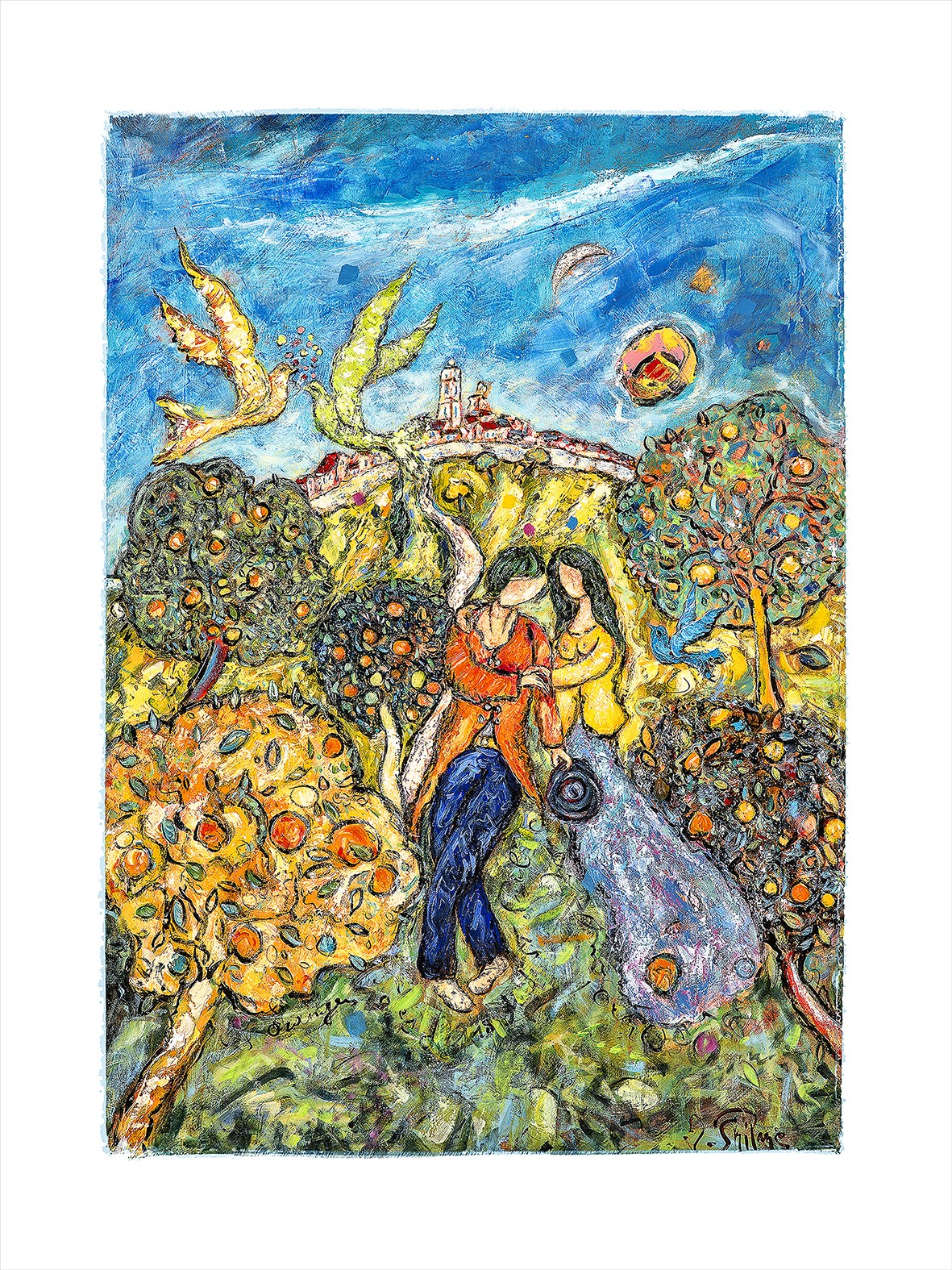 Yvan Philmer, Les amoureux de St. Paul de Vence Yvan Philmer, Les amoureux de St. Paul de Vence