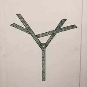 Painting, Épure (Carnet n°11 Page 57 1962-1963), Jean Legros