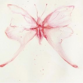 Peinture, Fly High Like a Butterfly, Anna Bukhareva