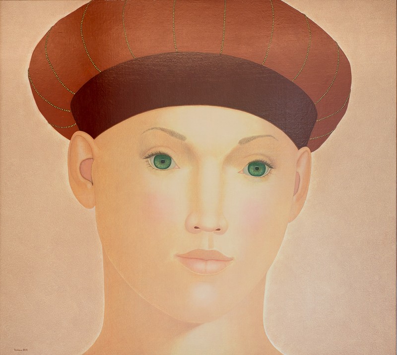 Heinz Rabbow, Lady with green eyes Heinz Rabbow, Lady with green eyes