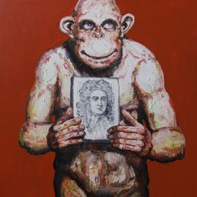 Painting, Me and Newton, Hua Qing