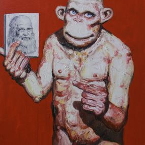 Painting, Me and Da Vinci, Hua Qing