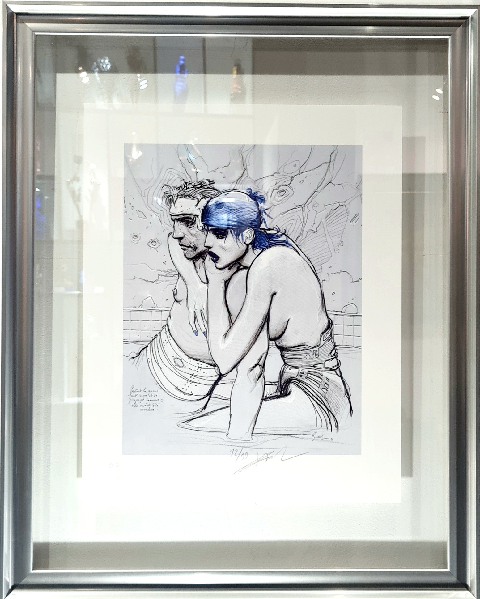 Enki Bilal, Le couple Enki Bilal, Le couple