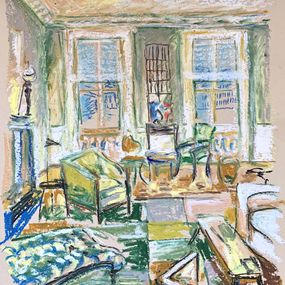 Fine Art Drawings, Jacque Grange apartment. Paris, Ilina Mustafina