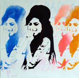 Painting, Amy Winehouse, Spaco