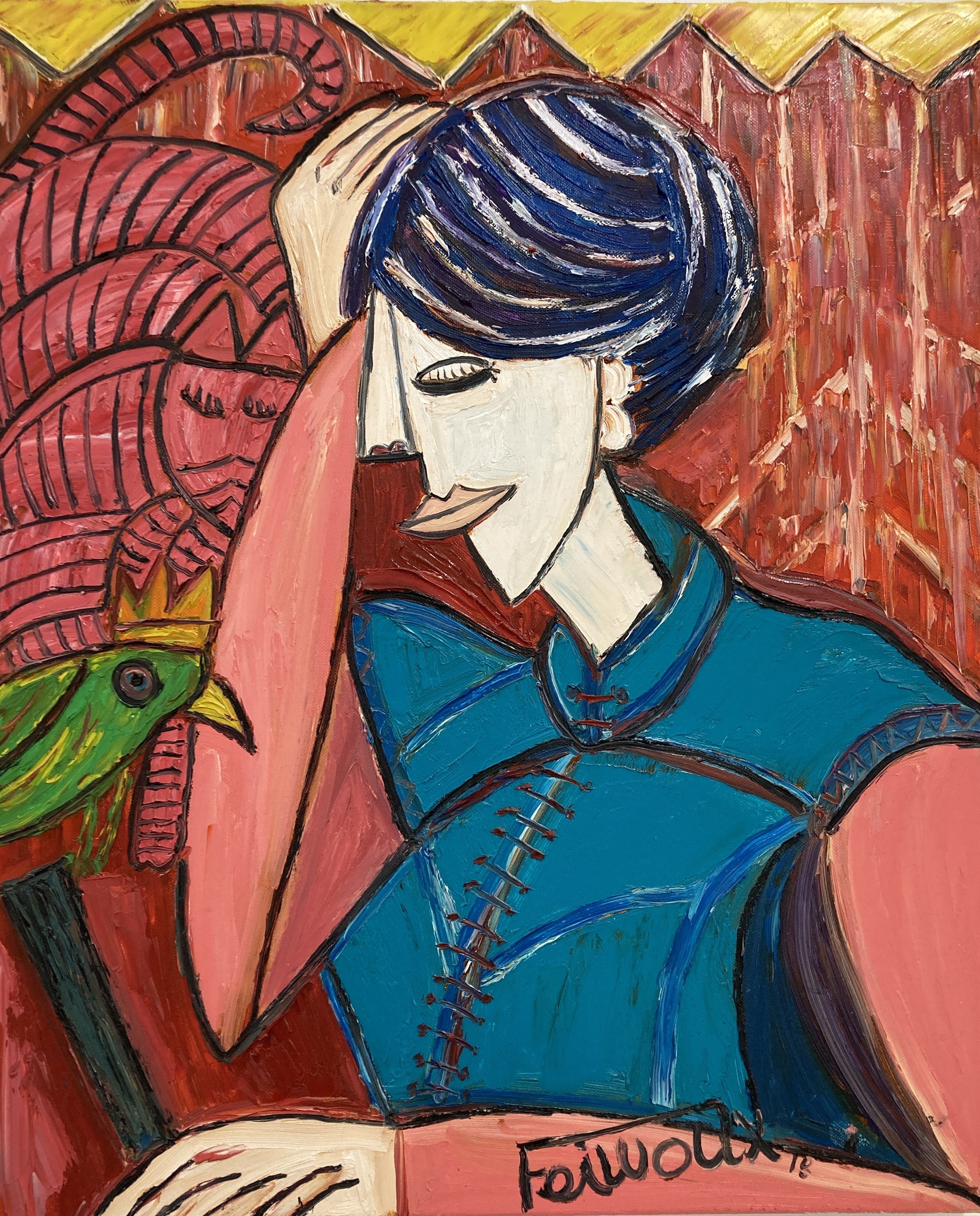 FeiWoux Chan, Femme chinoise FeiWoux Chan, Femme chinoise