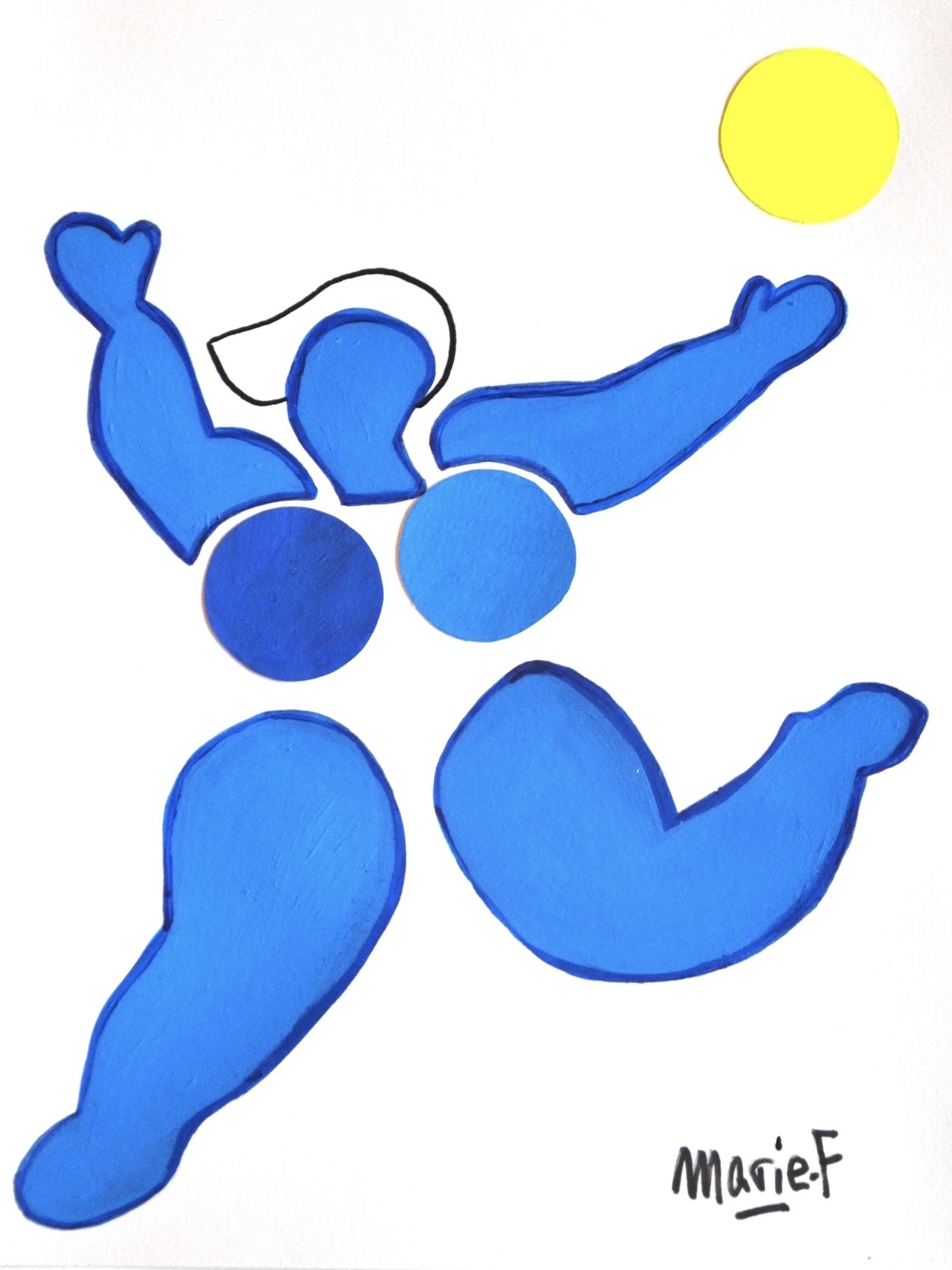 Marie-F Turner, Flying Ballerina Marie-F Turner, Flying Ballerina