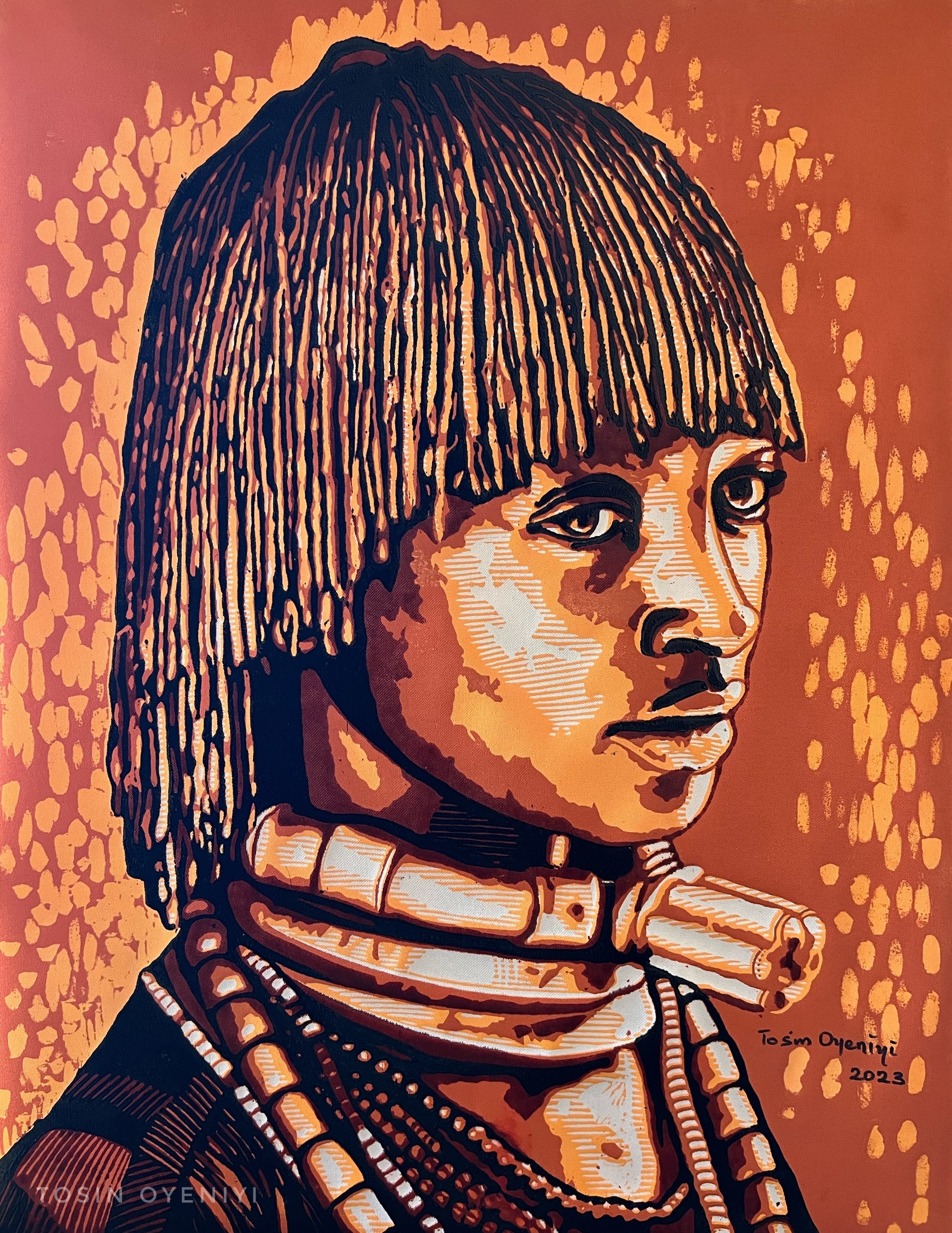 Tosin Oyeniyi, Indigenous woman Tosin Oyeniyi, Indigenous woman