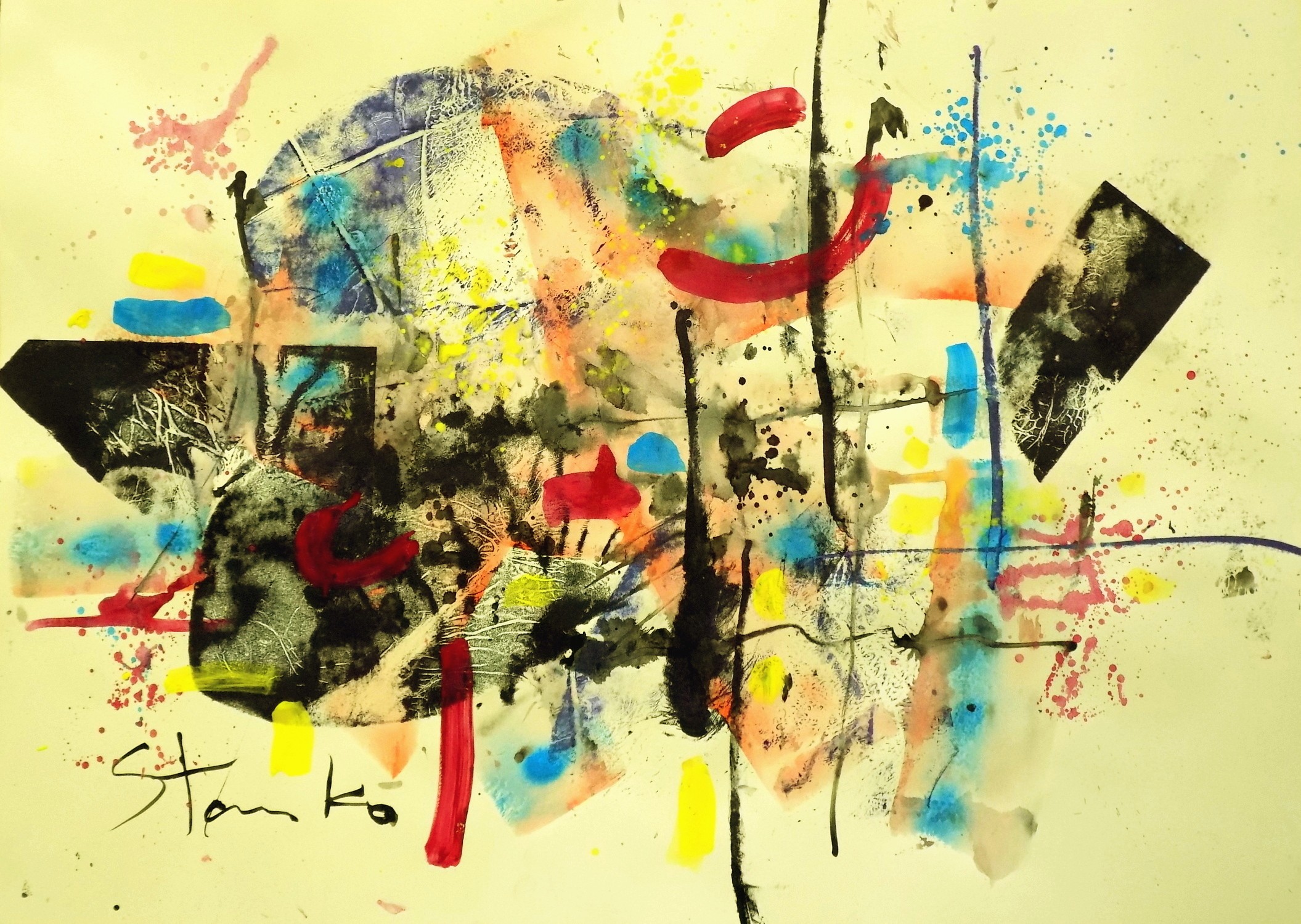 Stanislav Bojankov, Abstract landscape-VIII Stanislav Bojankov, Abstract landscape-VIII
