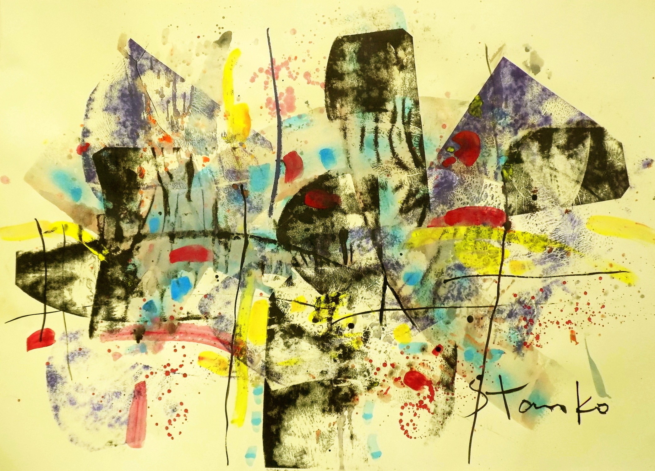 Stanislav Bojankov, Abstract landscape-IX Stanislav Bojankov, Abstract landscape-IX