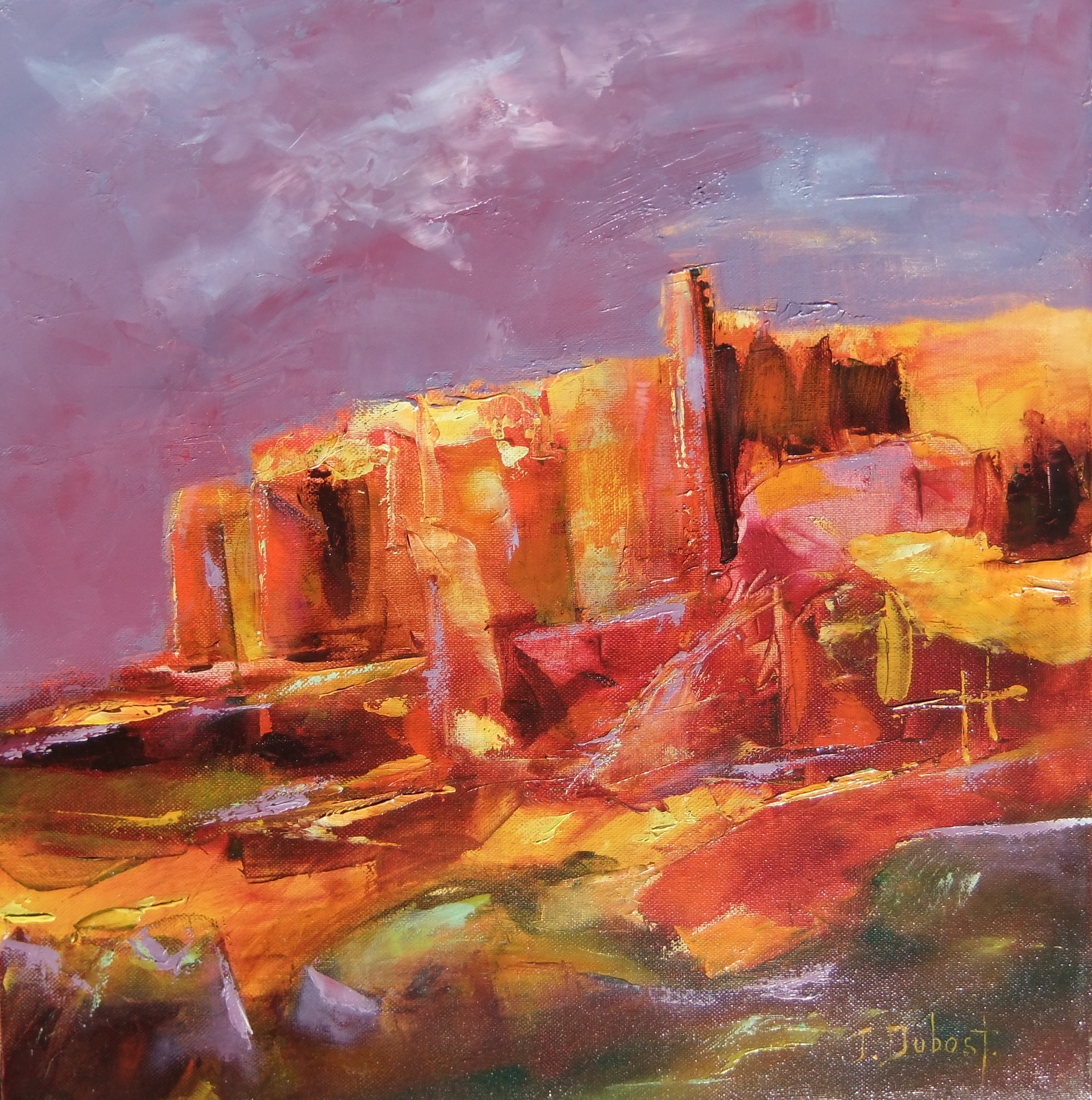 Josette Dubost, La Forteresse Rougeoyante Josette Dubost, La Forteresse Rougeoyante