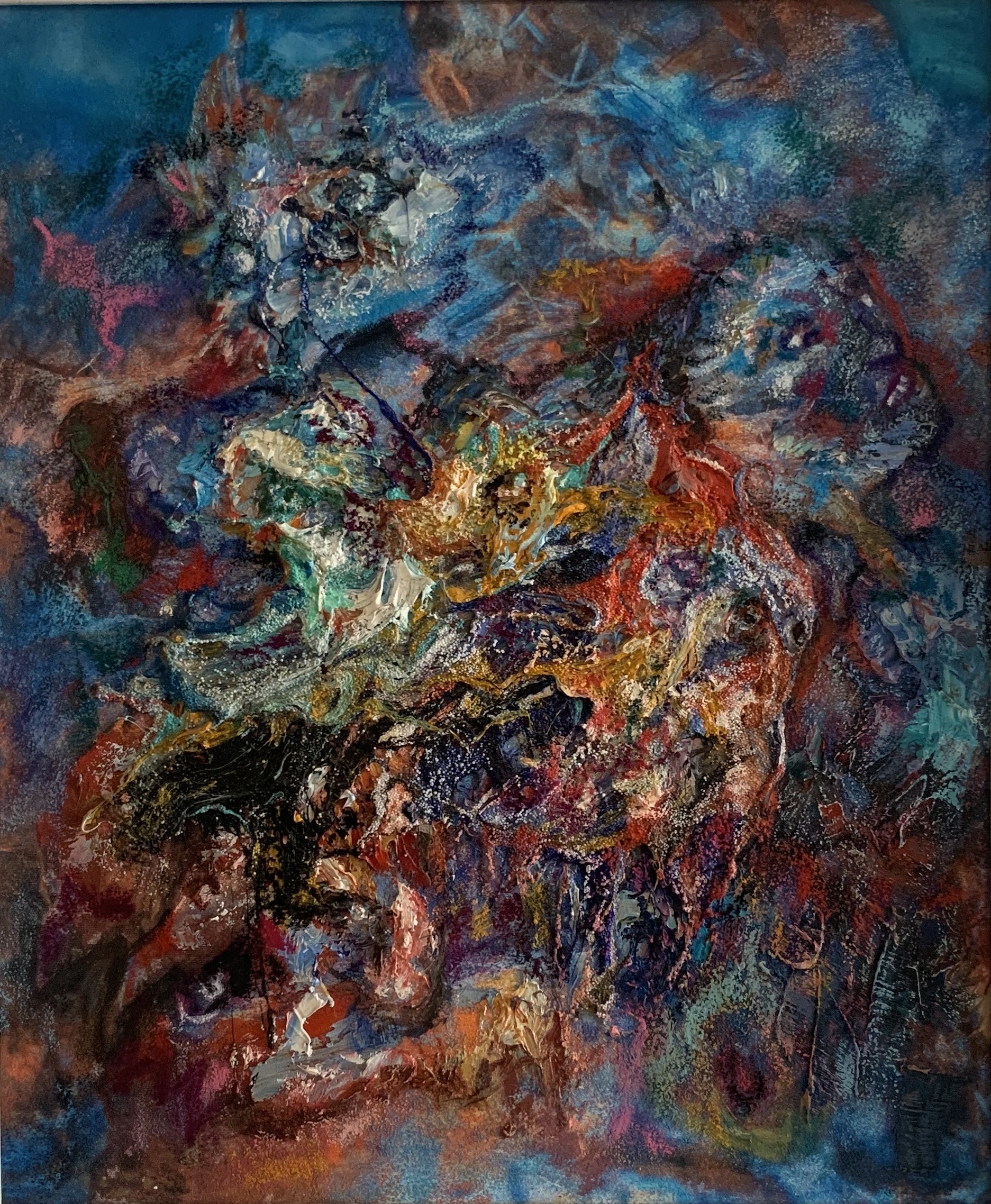 Zenan Fu, Abstract expressionism No.7 Zenan Fu, Abstract expressionism No.7