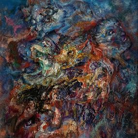 Gemälde, Abstract expressionism No.7, Zenan Fu