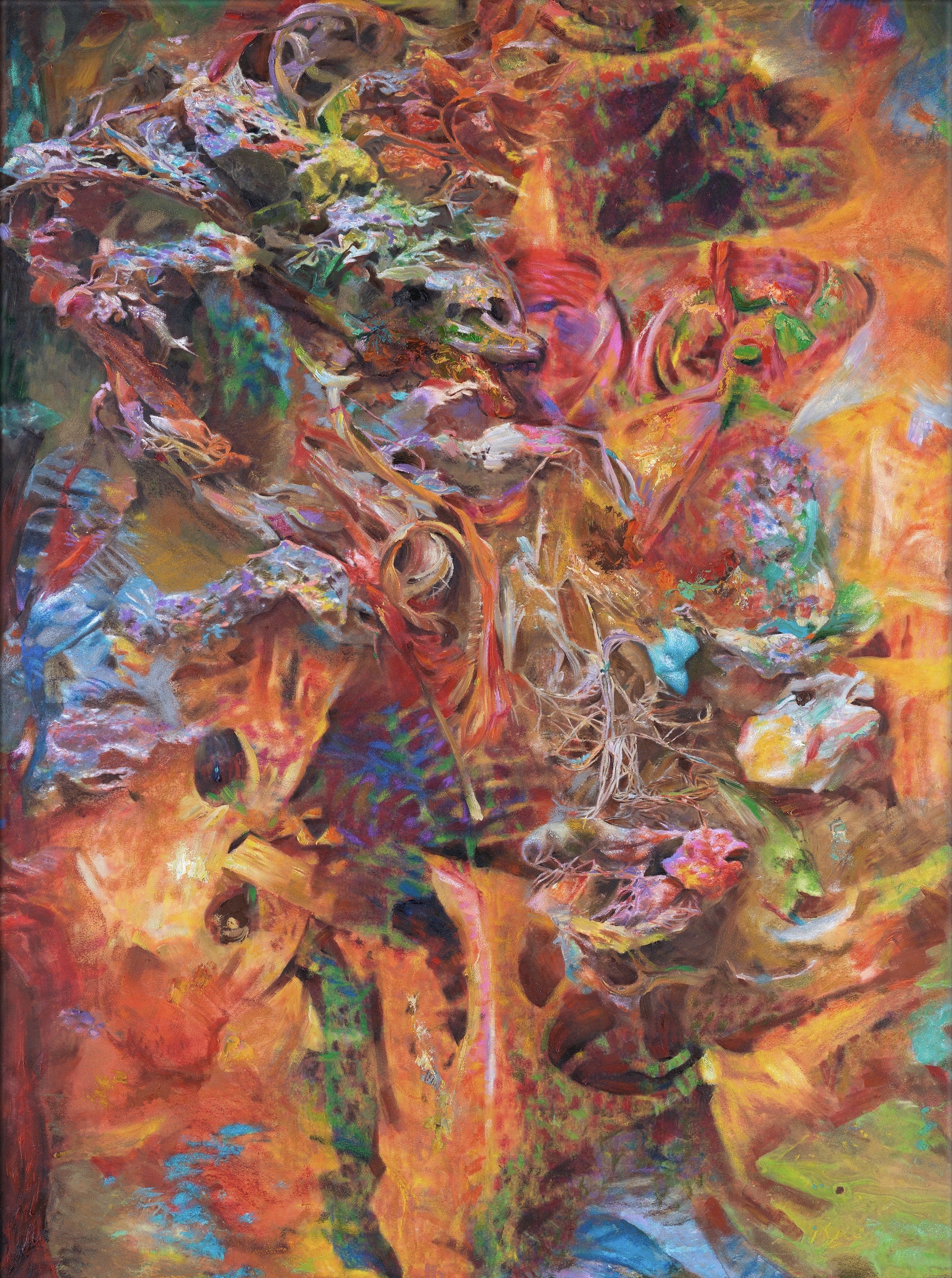 Zenan Fu, Abstract Expressionism New Wild No.6 Zenan Fu, Abstract Expressionism New Wild No.6
