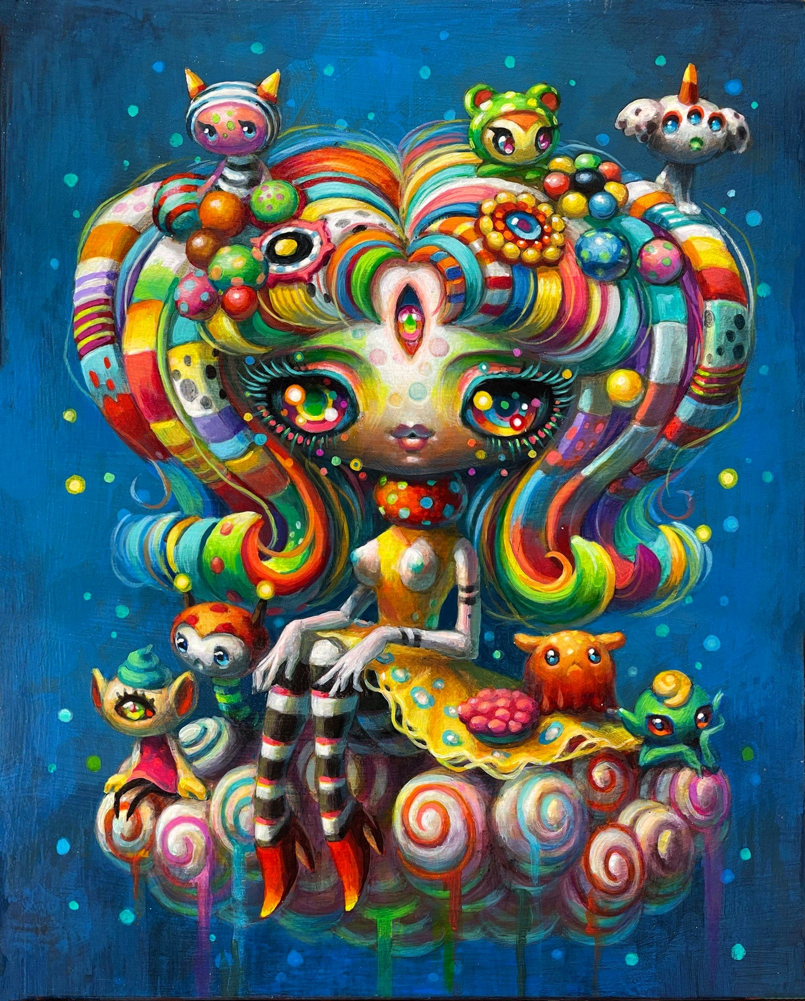 Yoko d'Holbachie, Colored Rain Yoko d'Holbachie, Colored Rain