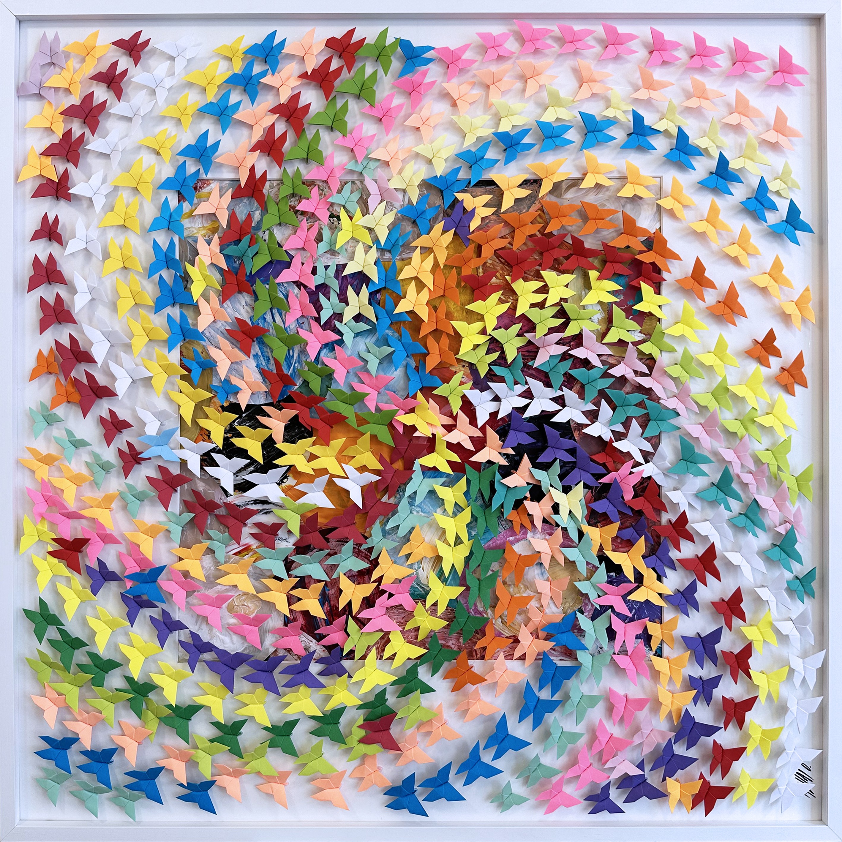 Olivier Messas, Un tourbillon de liberté... (Origami) Olivier Messas, Un tourbillon de liberté... (Origami)