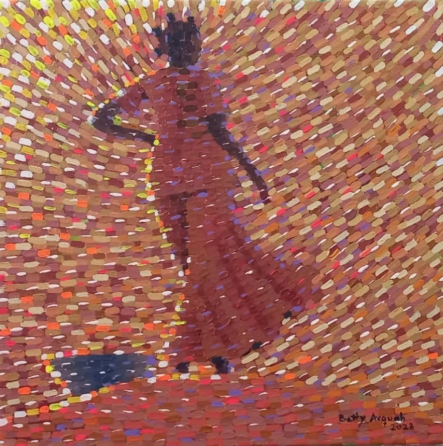 Betty Acquah, Positive posture II Betty Acquah, Positive posture II