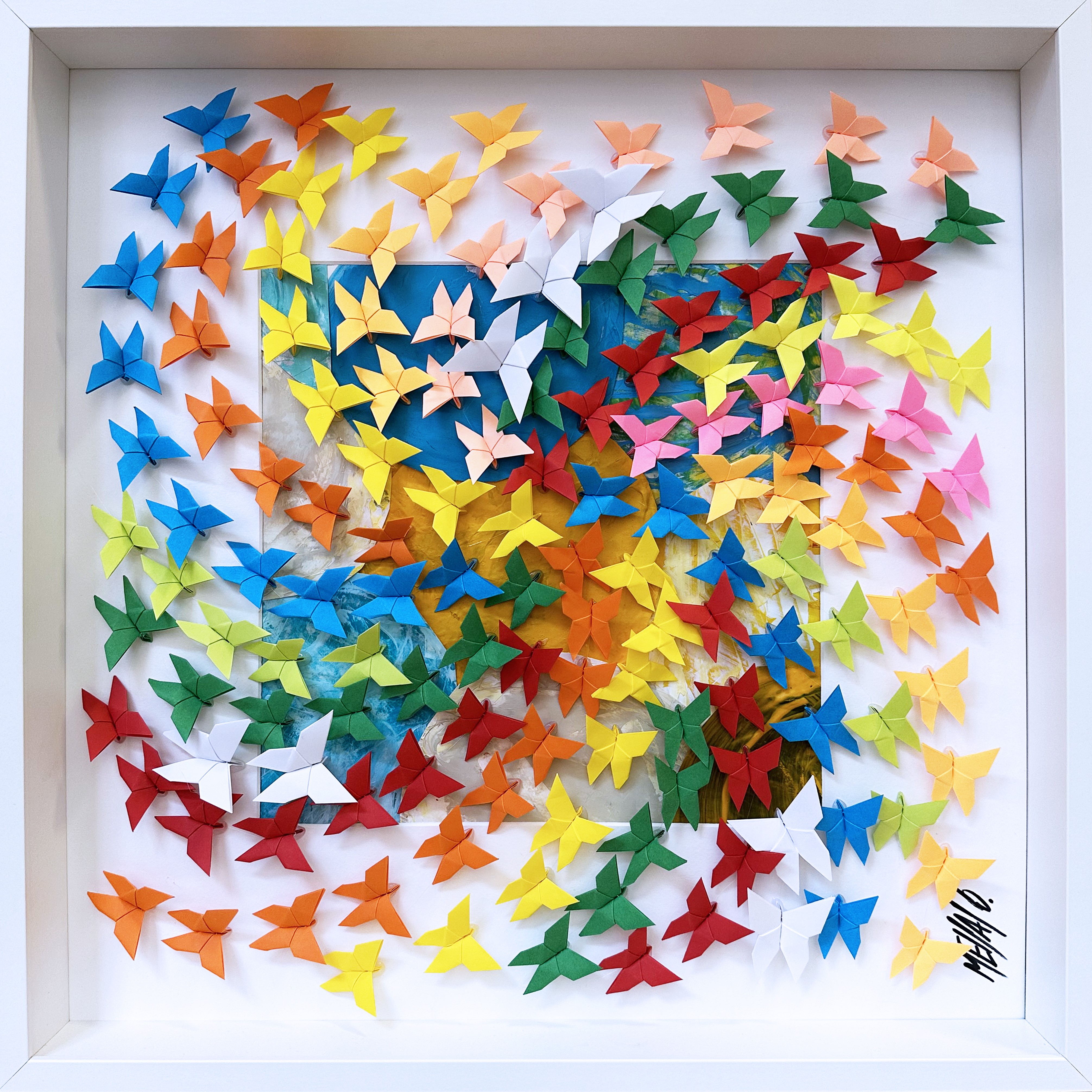 Olivier Messas, Avoir des papillons dans le ventre... (Origami 2023) Olivier Messas, Avoir des papillons dans le ventre... (Origami 2023)