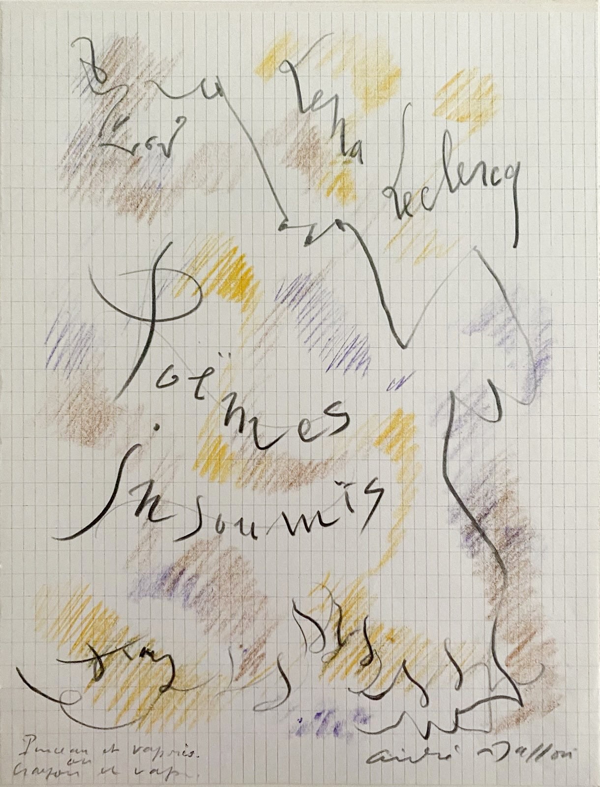 André Masson, Poèmes insoumis André Masson, Poèmes insoumis