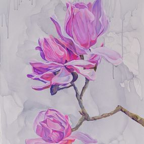 Gemälde, Magnolias, Olga Volna