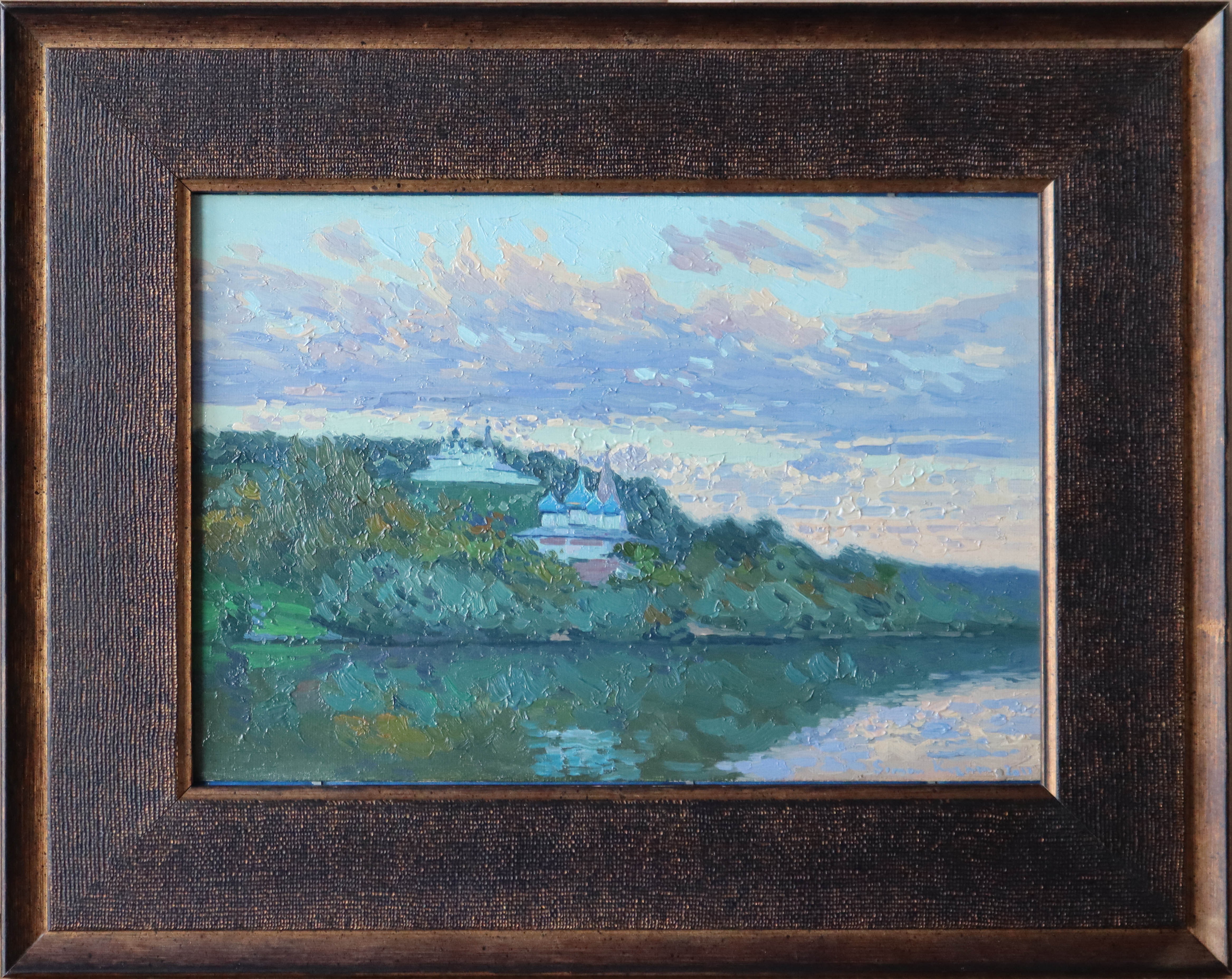 Simon Kozhin, Sunset on the Klyazma River. Gorokhovets Simon Kozhin, Sunset on the Klyazma River. Gorokhovets