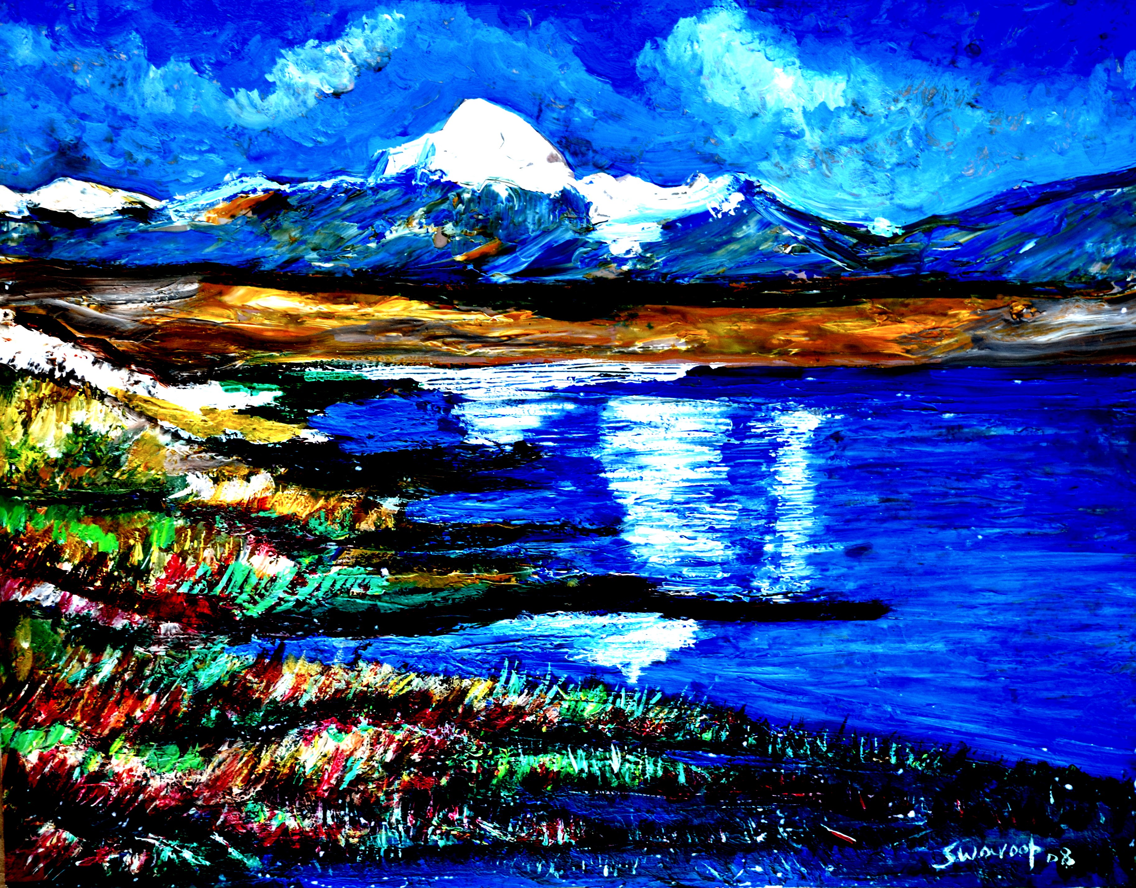 Anand Manchiraju, Manasarovar lake-1 Anand Manchiraju, Manasarovar lake-1