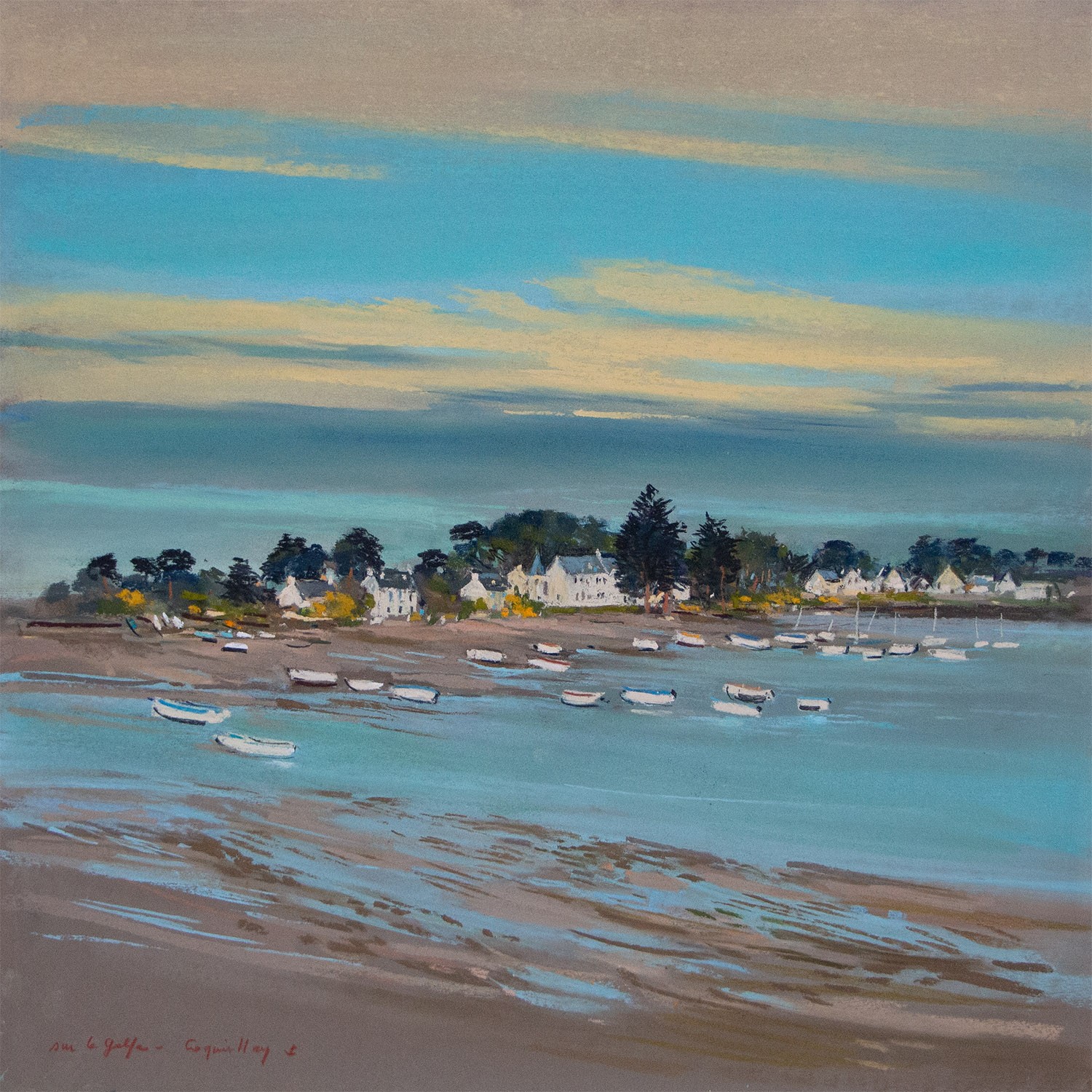 Jacques Coquillay, Sur le golfe Jacques Coquillay, Sur le golfe