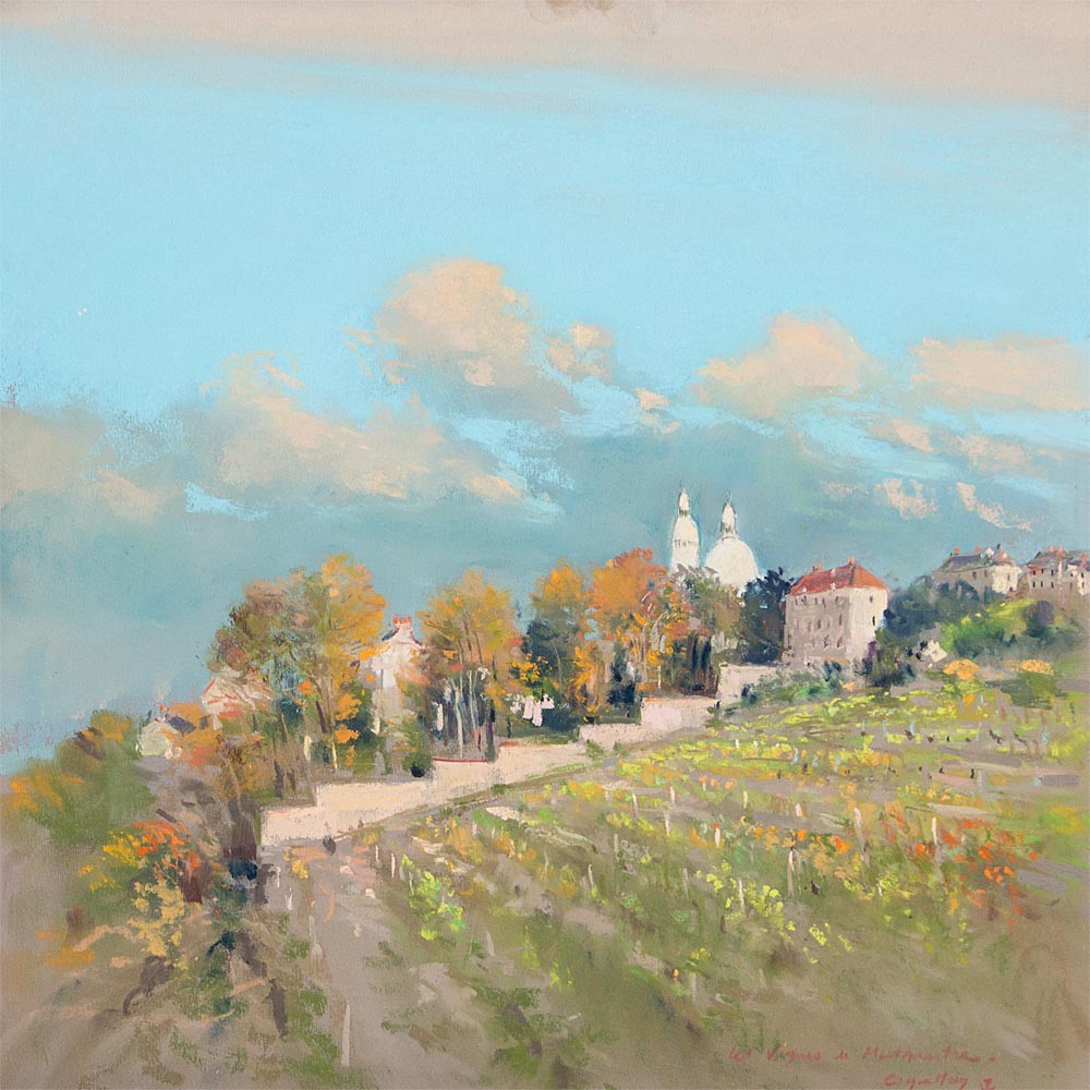 Jacques Coquillay, Les vignes de Montmartre Jacques Coquillay, Les vignes de Montmartre