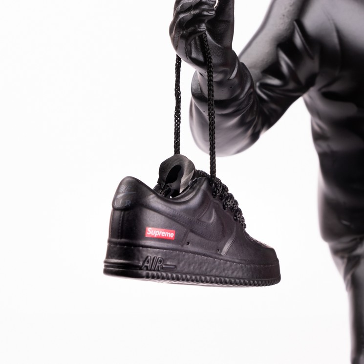 ▷ Banksy x Nike (AF1 Suprême) Black by Ske, 2023, Design