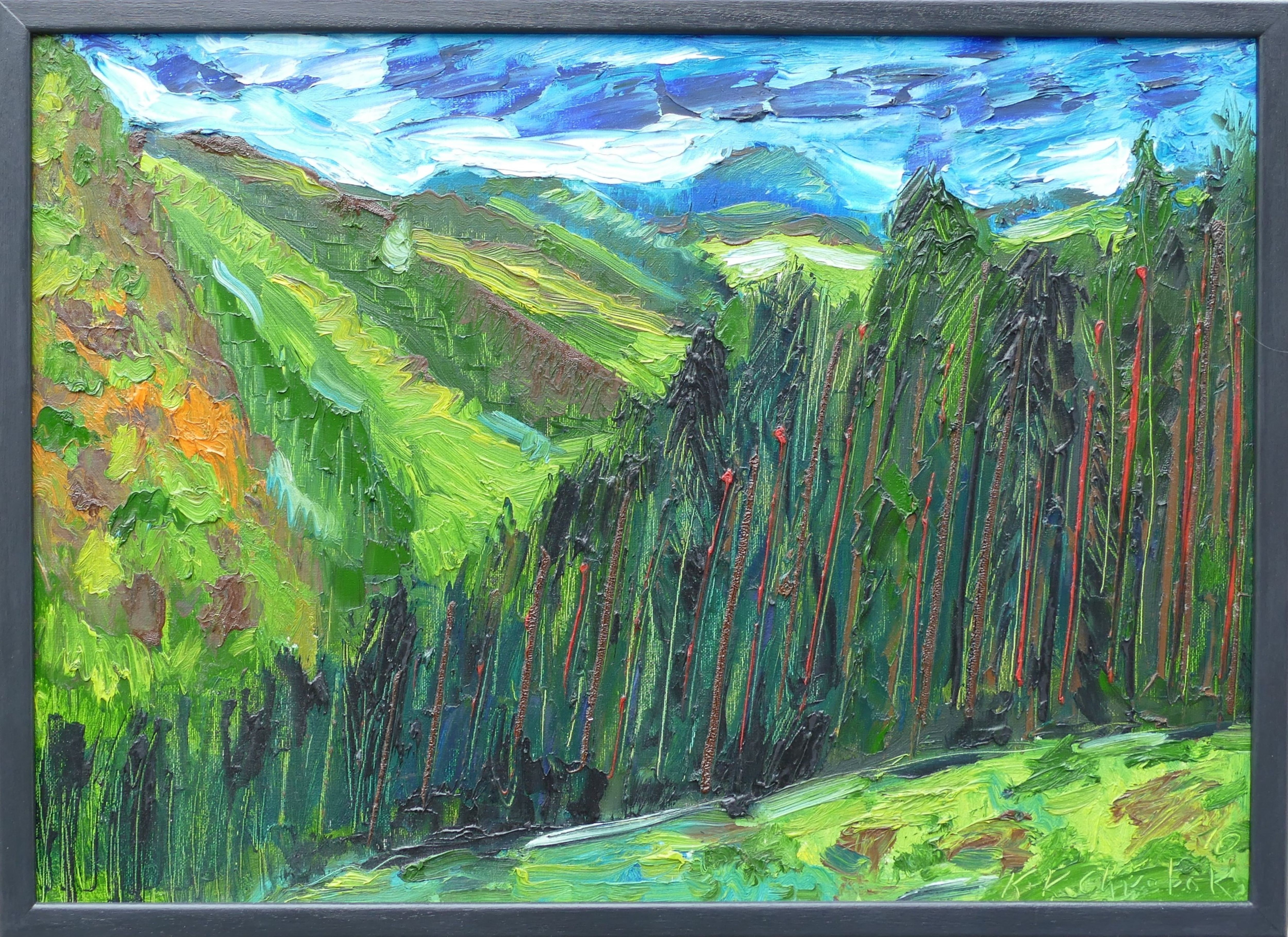 Karl-Karol Chrobok, Mountain landscape no.40 Karl-Karol Chrobok, Mountain landscape no.40