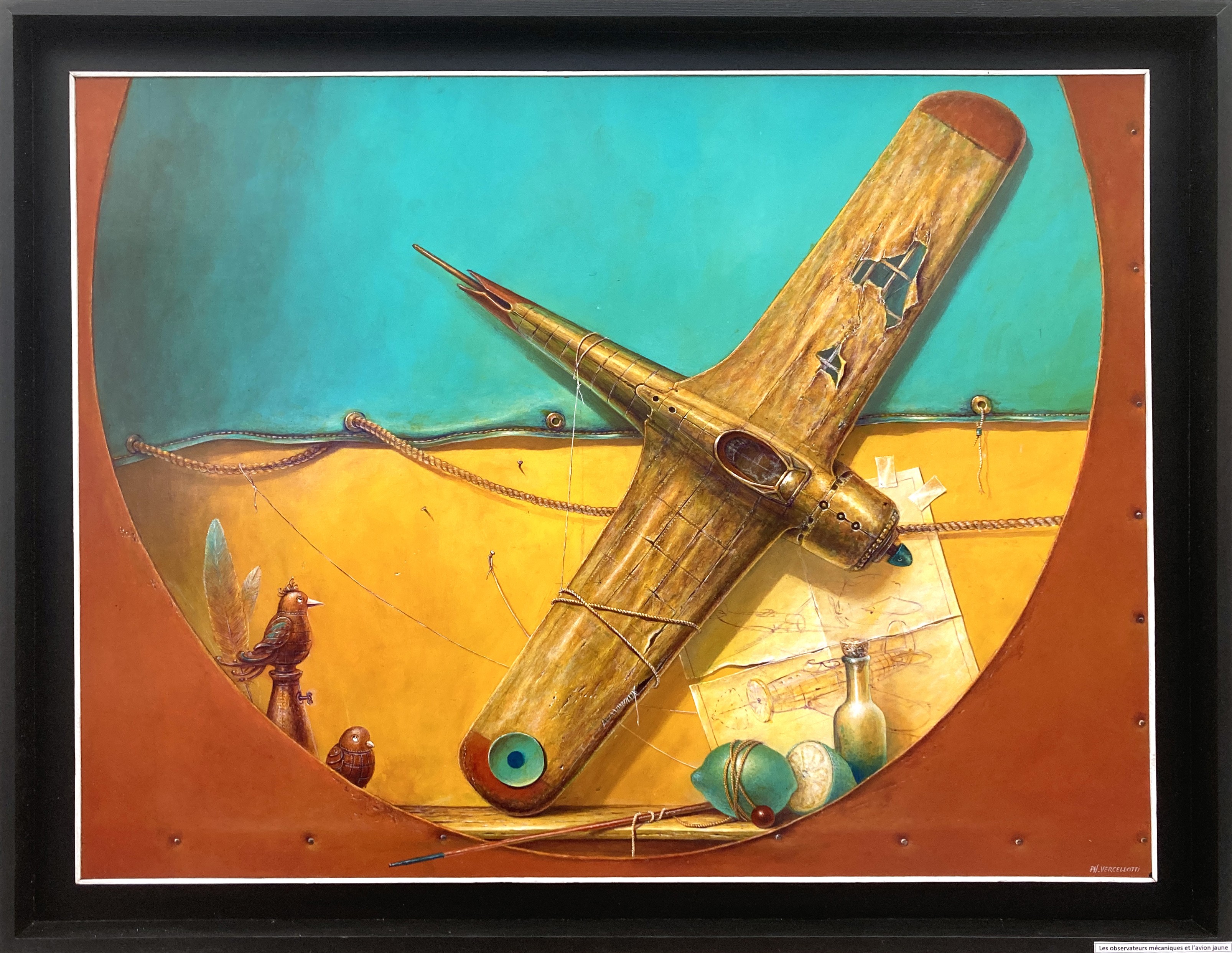 Philippe Vercellotti, Les observateurs mécaniques et l'avion jaune Philippe Vercellotti, Les observateurs mécaniques et l'avion jaune