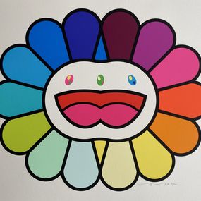 Multicolor Double Face (White), Takashi Murakami