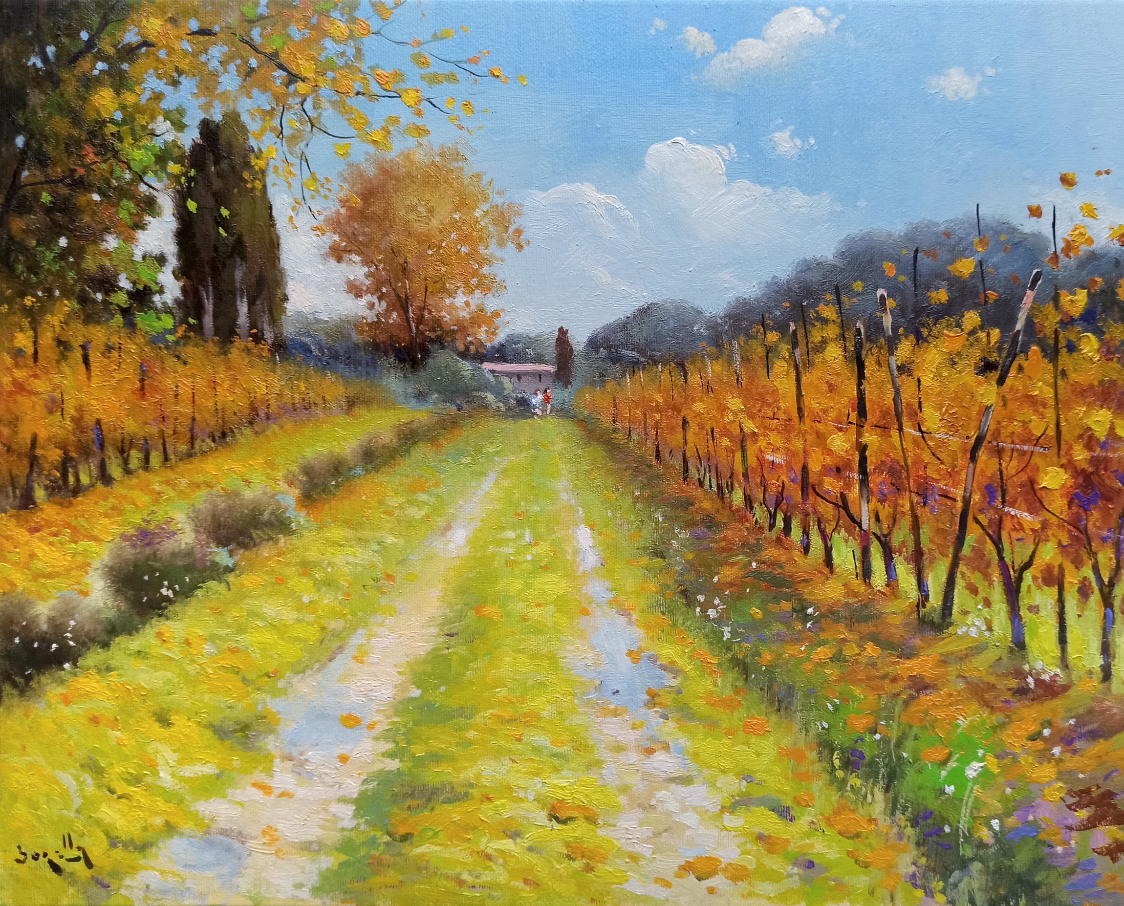 Andrea Borella, Autumn impressions - Tuscany landscape Andrea Borella, Autumn impressions - Tuscany landscape
