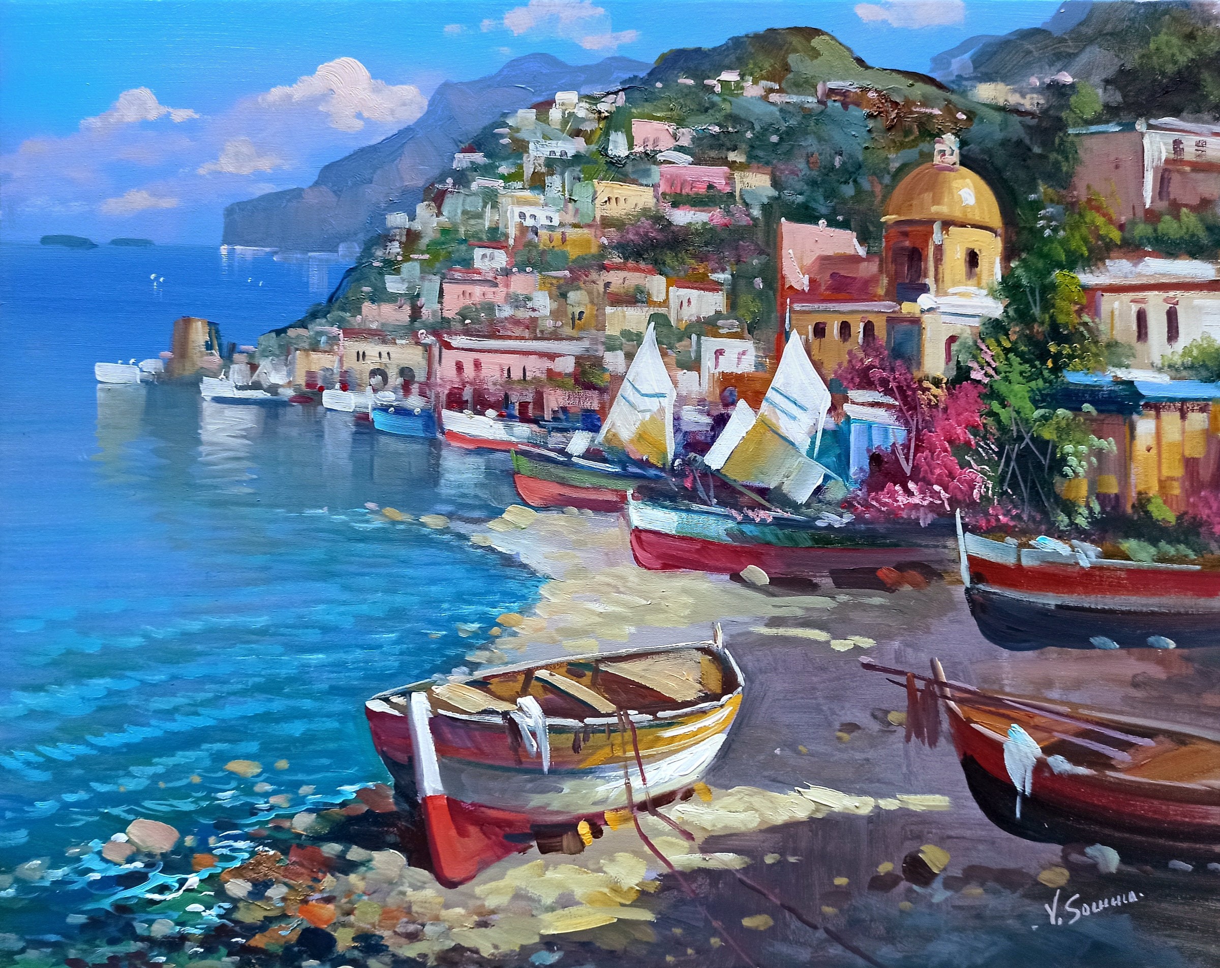 Vincenzo Somma, Marina of Positano - Southern Italy Vincenzo Somma, Marina of Positano - Southern Italy