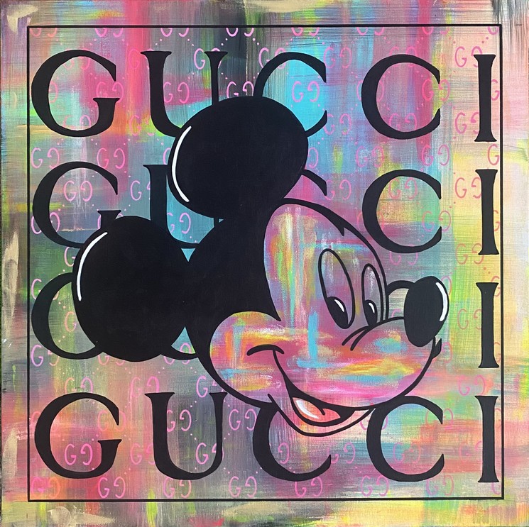 Gucci Mickey Mouse Poster