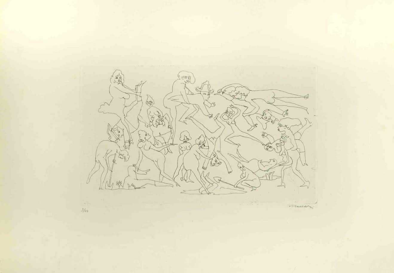 Mino Maccari, Men and Women Mino Maccari, Men and Women