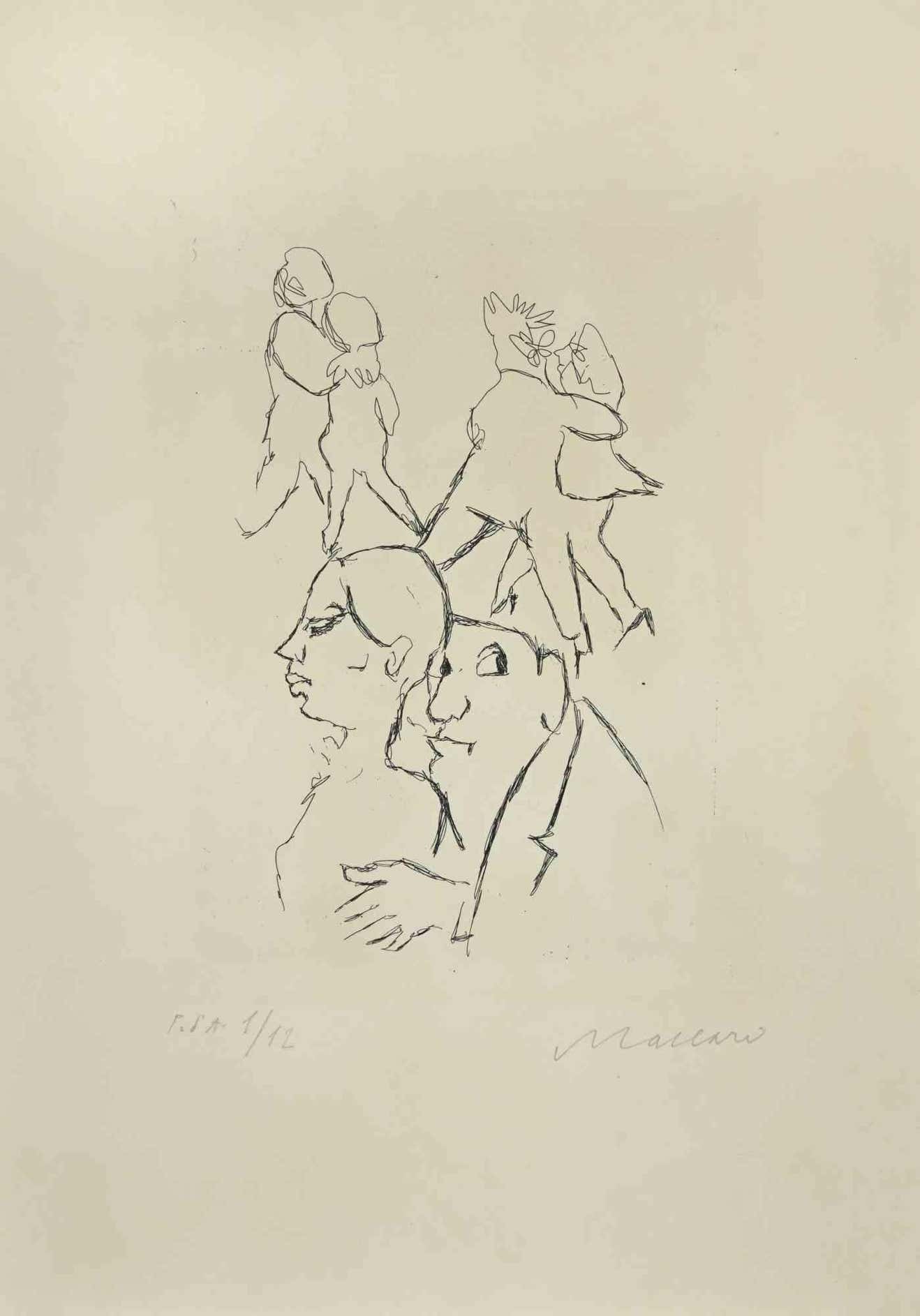 Mino Maccari, The dance Mino Maccari, The dance