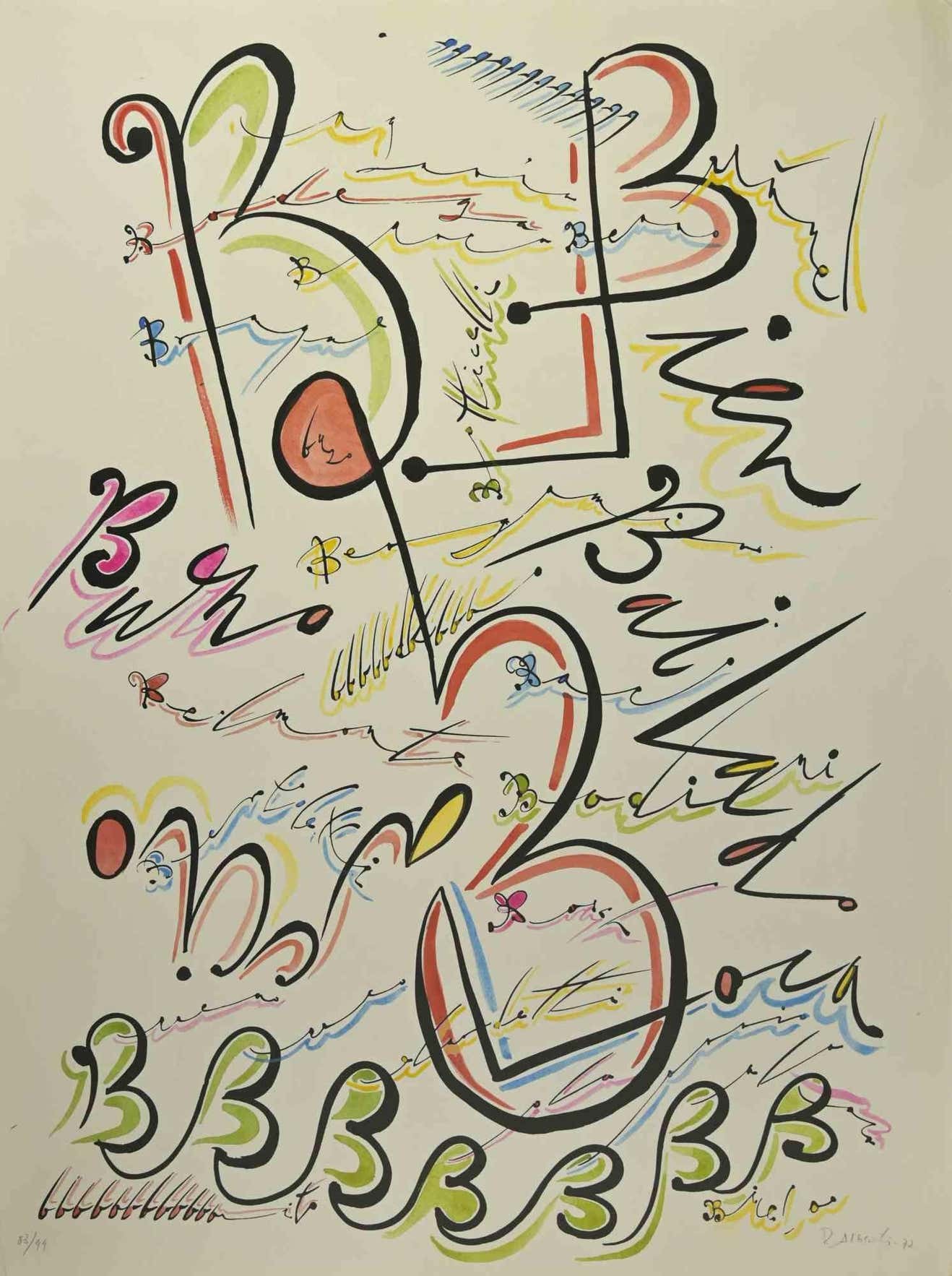 Rafael Alberti, Letter B Rafael Alberti, Letter B