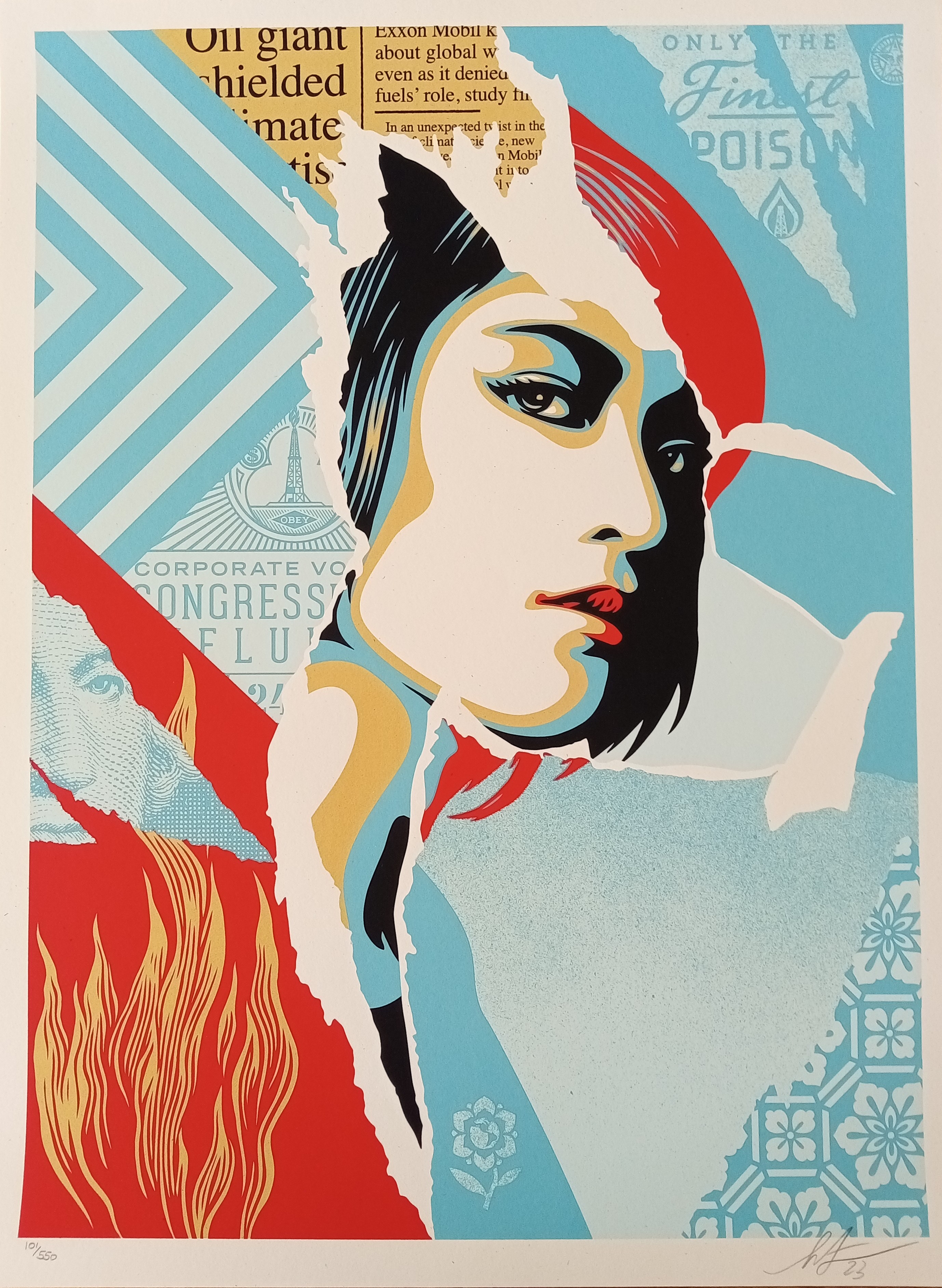 Shepard Fairey (Obey), Only the finest poison Shepard Fairey (Obey), Only the finest poison