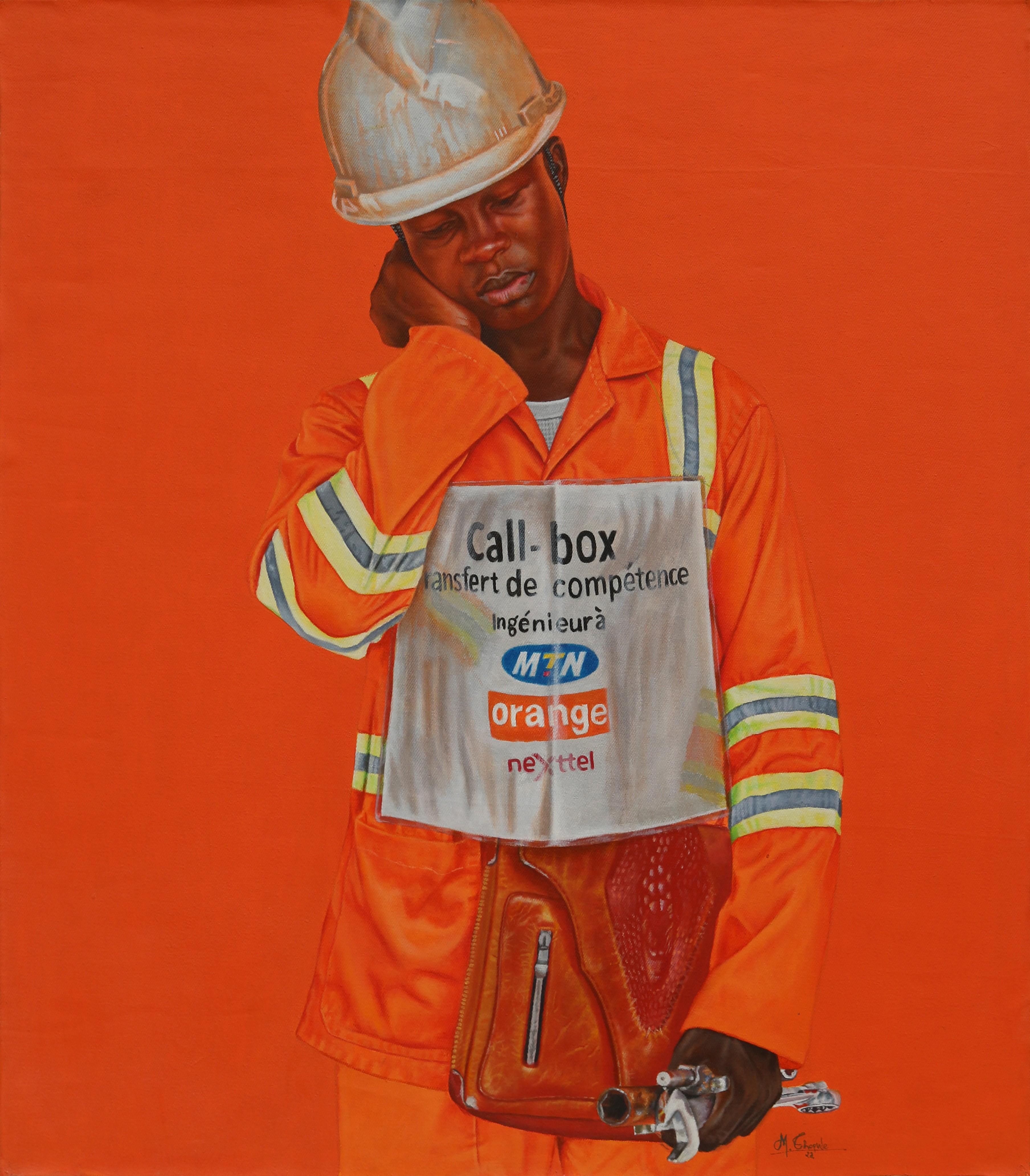 Marcel Tchopwe, Call-box de l’ingénieur Clifford Marcel Tchopwe, Call-box de l’ingénieur Clifford