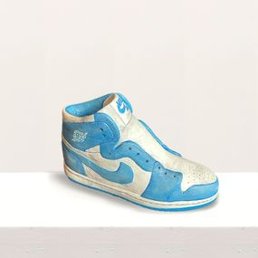 Escultura, Nike AJ1 Blue Sneaker, Felix Semper