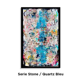 Painting, Stone Quartz Bleu, Céline Weber