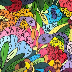Painting, Eden blosson, Leona Rose