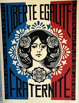 Marianne: l'action vaut plus que les mots, Shepard Fairey (Obey)