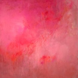 Painting, Love Bomb, Susan Wolfe Huppman